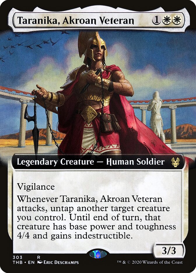 Taranika, Akroan Veteran (303) - Theros Beyond Death (THB)