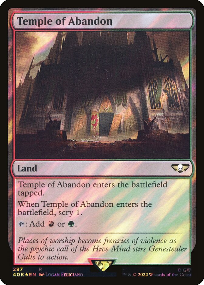 Temple of Abandon (297★) - Warhammer 40,000 Commander (40K)