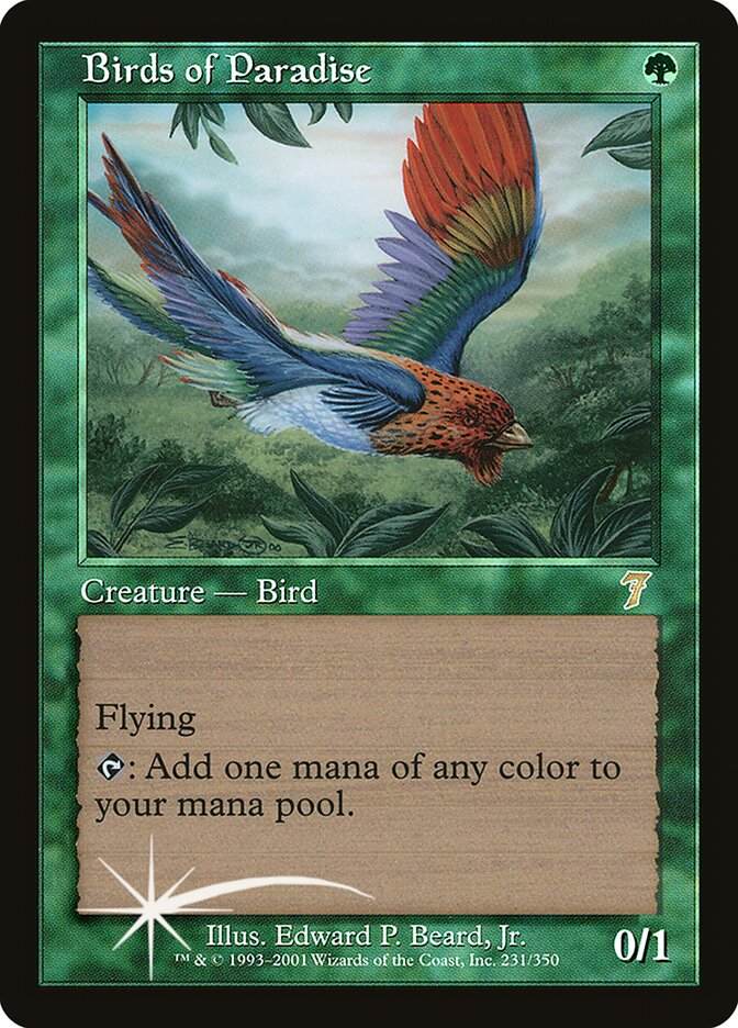 Birds of Paradise (231) - Seventh Edition (7ED)