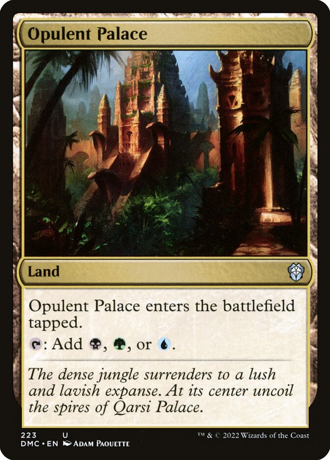 Opulent Palace (223) - Dominaria United Commander (DMC)