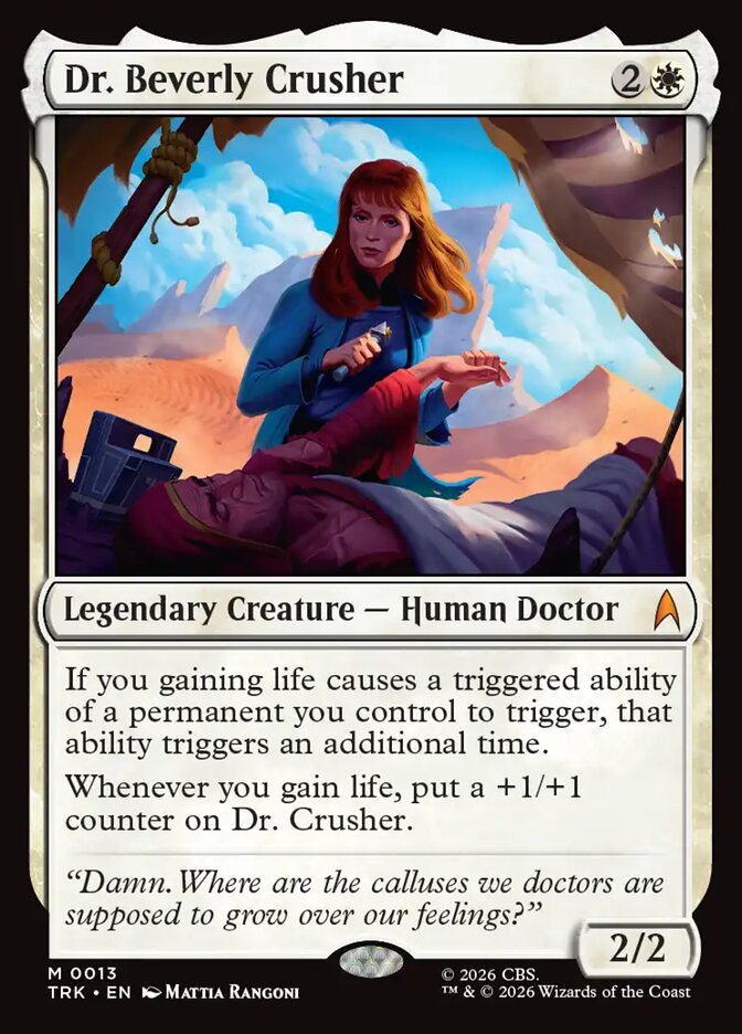 Dr. Beverly Crusher (13) - Star Trek (TRK)