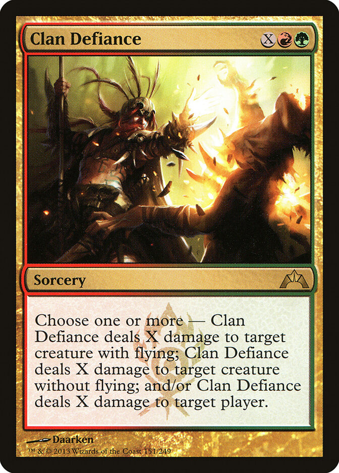 Clan Defiance (151) - Gatecrash (GTC)