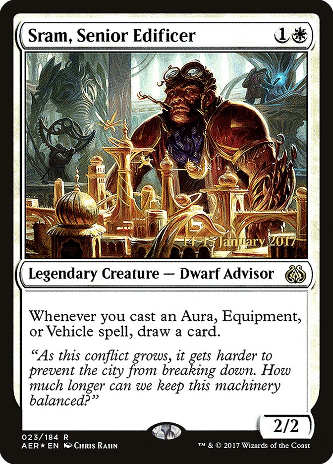 Sram, Senior Edificer (23s) - Aether Revolt Promos (PAER)