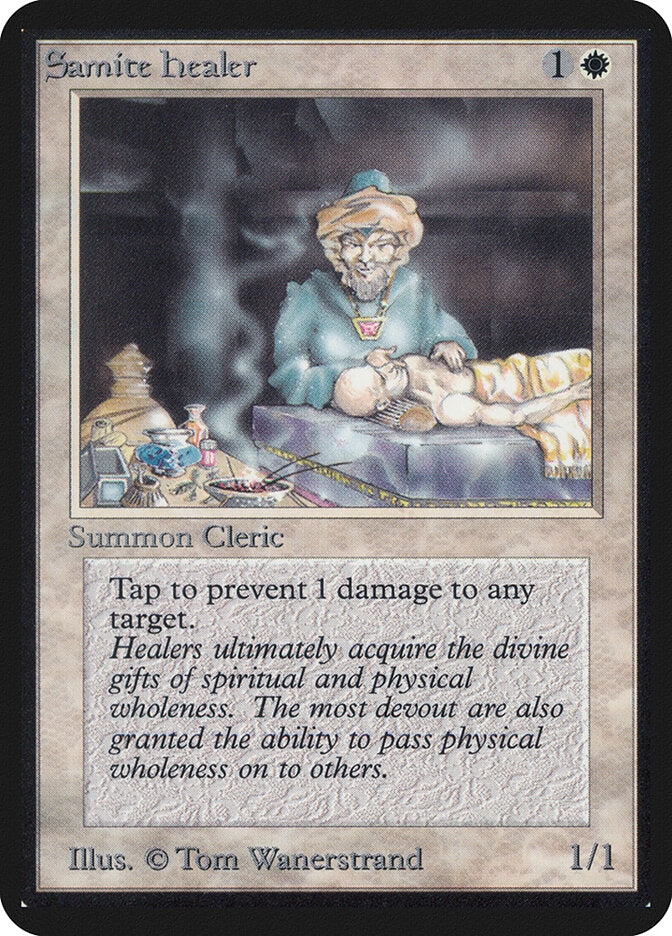 Samite Healer (37) - Limited Edition Alpha (LEA)