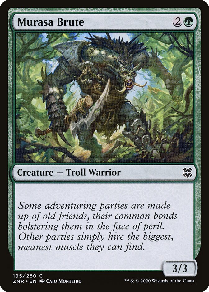 Murasa Brute (195) - Zendikar Rising (ZNR)