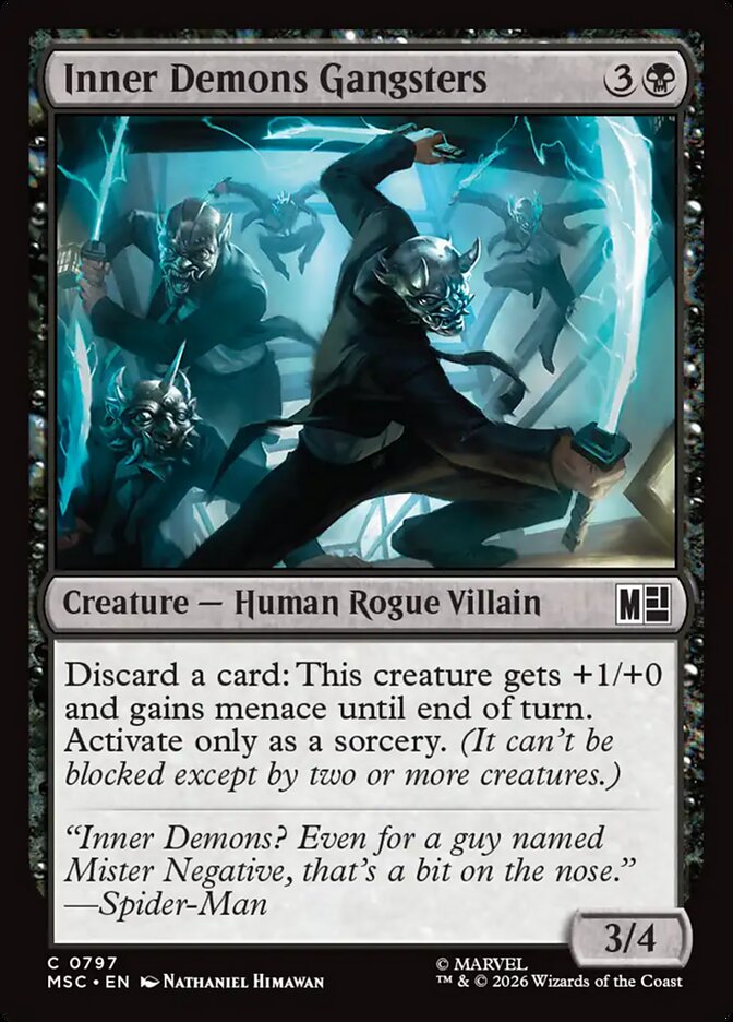 Inner Demons Gangsters (797) - Marvel Super Heroes Commander (MSC)