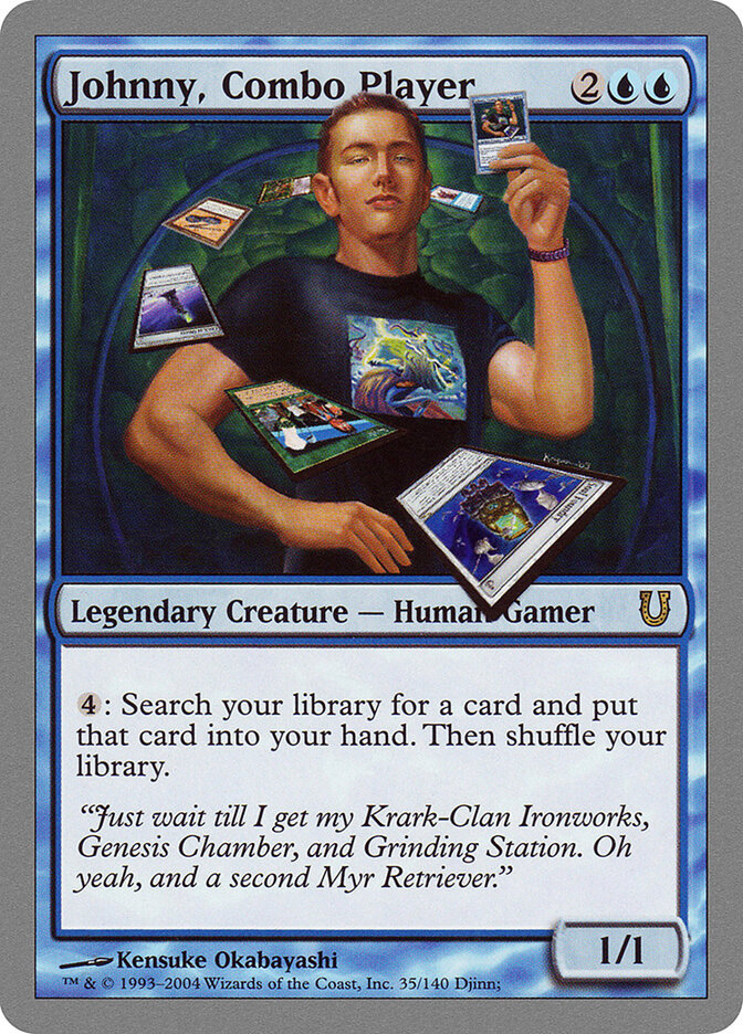 Johnny, Combo Player (35) - Unhinged (UNH)