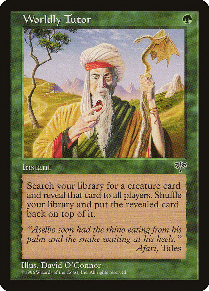 Worldly Tutor (255) - Mirage (MIR)