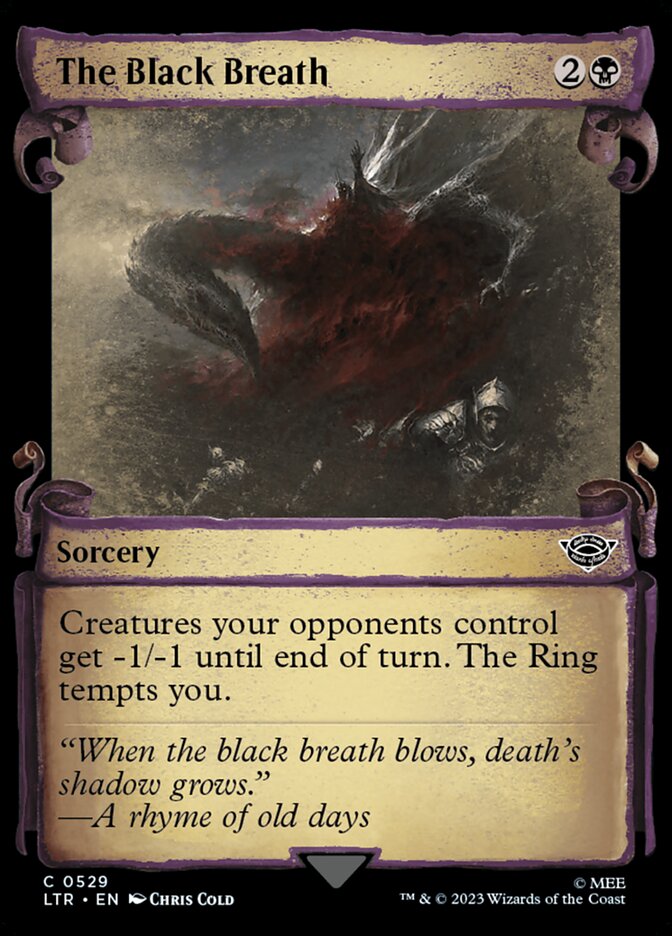 The Black Breath (529) - The Lord of the Rings: Tales of Middle-earth (LTR)