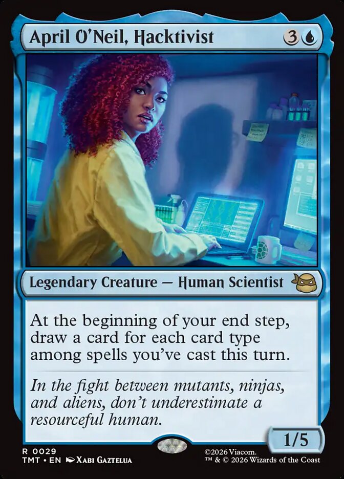 April O'Neil, Hacktivist (29) - Teenage Mutant Ninja Turtles (TMT)