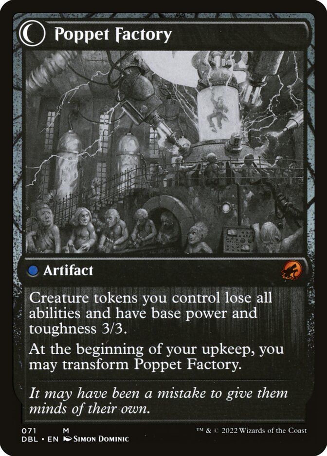 Poppet Stitcher // Poppet Factory (71) - Innistrad: Double Feature (DBL)