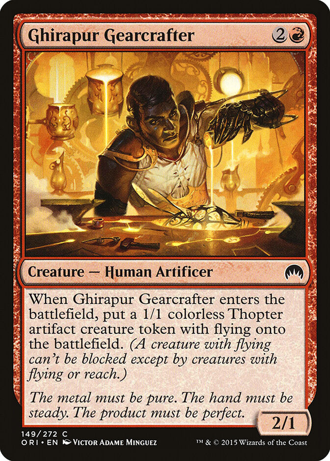Ghirapur Gearcrafter (149) - Magic Origins (ORI)