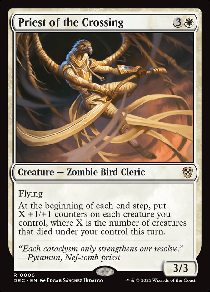 Priest of the Crossing - Aetherdrift Commander (DRC)