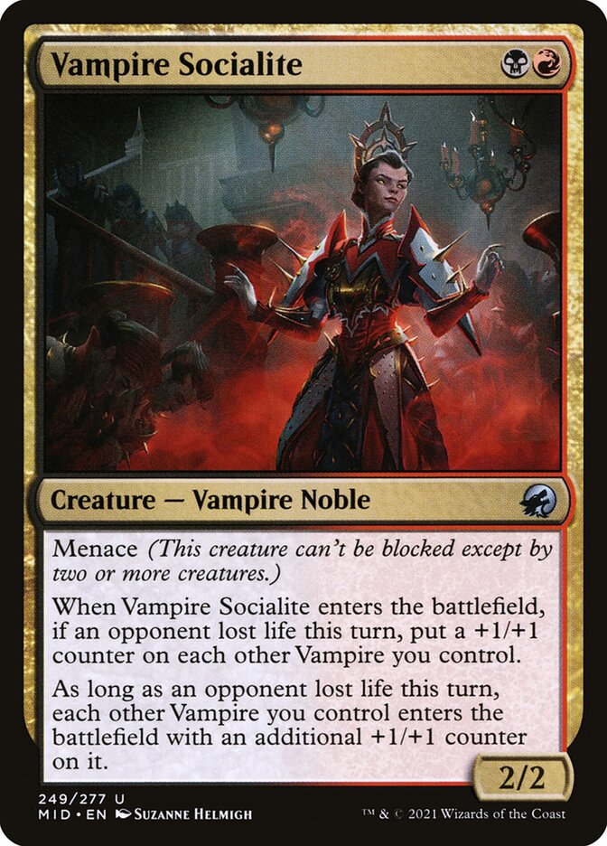 Vampire Socialite (249) - Innistrad: Midnight Hunt (MID)