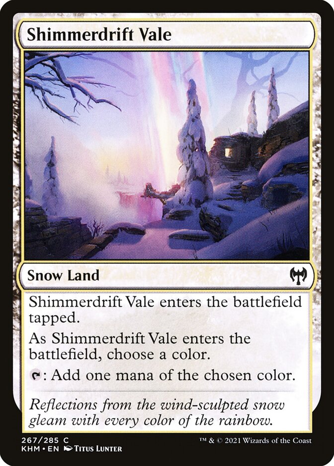 Shimmerdrift Vale (267) - Kaldheim (KHM)