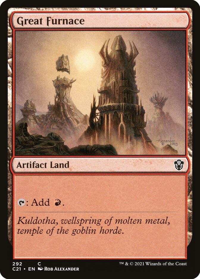 Great Furnace (292) - Commander 2021 (C21)