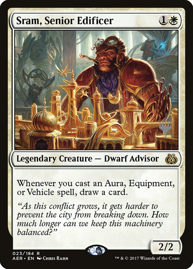 Sram, Senior Edificer (23p) - Aether Revolt Promos (PAER)