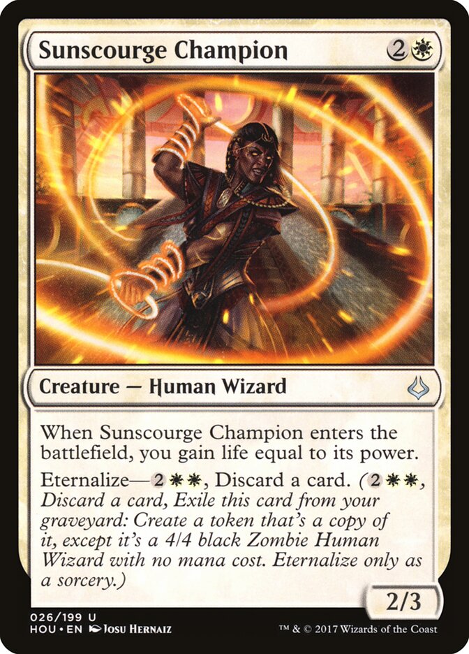 Sunscourge Champion (26) - Hour of Devastation (HOU)
