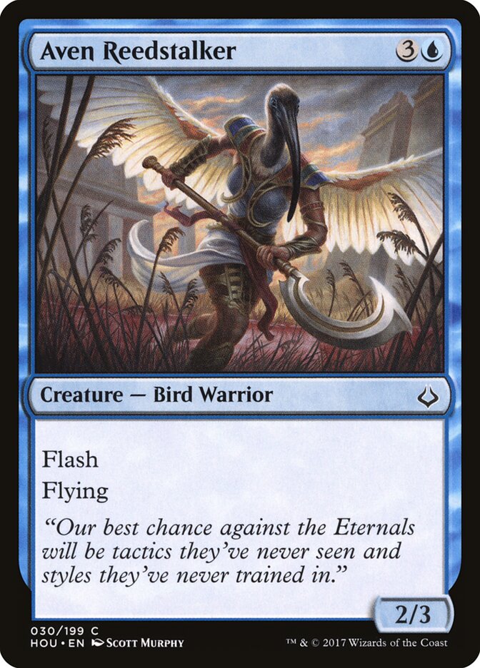 Aven Reedstalker (30) - Hour of Devastation (HOU)