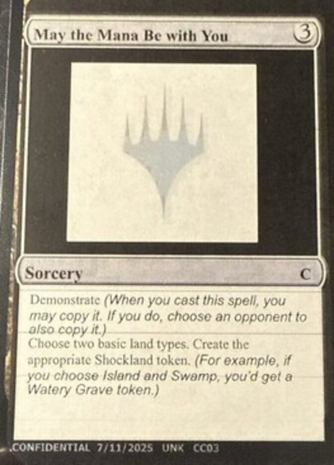 May the Mana Be with You (CC03) - Unknown Event (UNK)