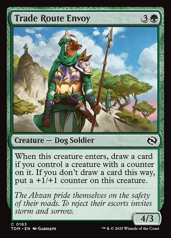 Trade Route Envoy (163) - Tarkir: Dragonstorm (TDM)