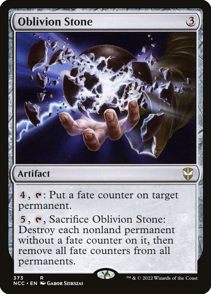 Oblivion Stone (373) - New Capenna Commander (NCC)