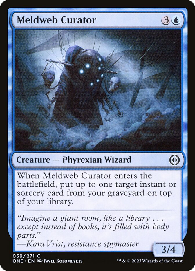Meldweb Curator (59) - Phyrexia: All Will Be One (ONE)
