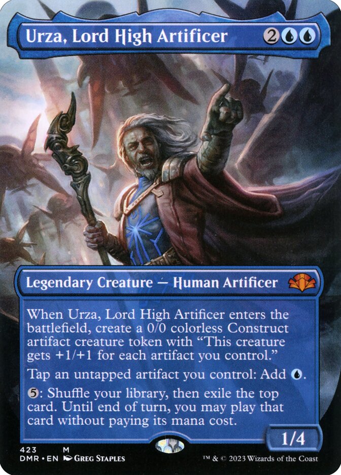 Urza, Lord High Artificer (423) - Dominaria Remastered (DMR)