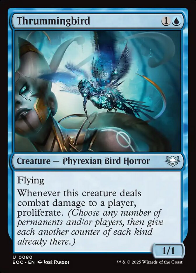 Thrummingbird (80) - Edge of Eternities Commander (EOC)