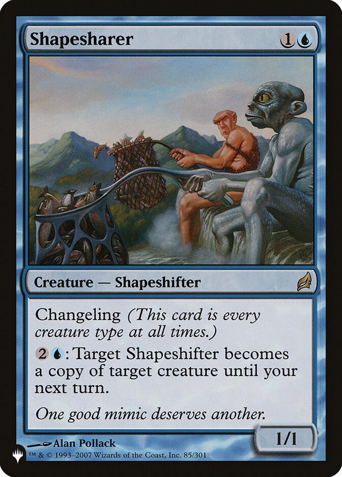 Shapesharer (LRW-85) - The List (PLST)