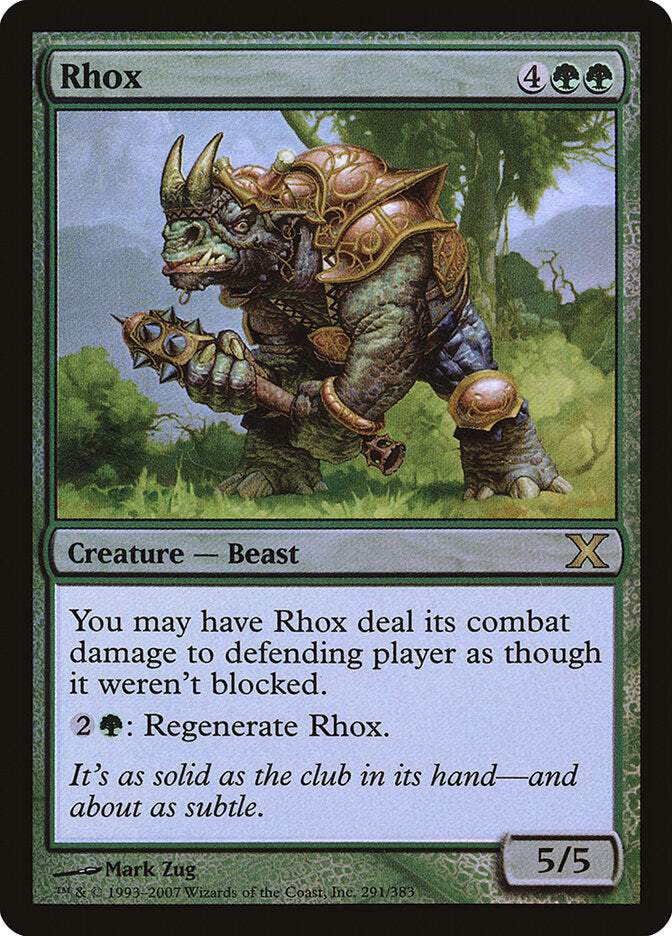 Rhox (291) - Tenth Edition (10E)