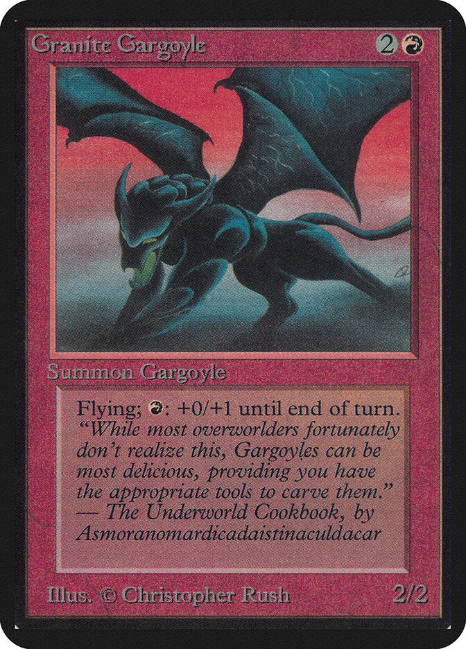 Granite Gargoyle (155) - Limited Edition Alpha (LEA)