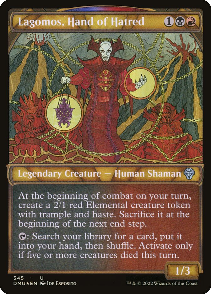 Lagomos, Hand of Hatred (345) - Dominaria United (DMU)