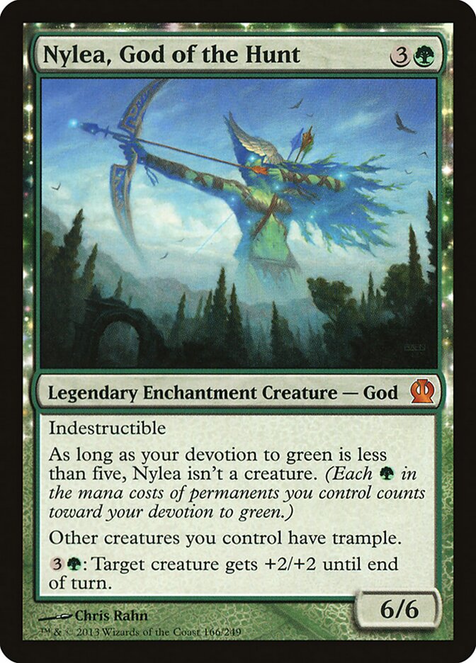 Nylea, God of the Hunt (166) - Theros (THS)