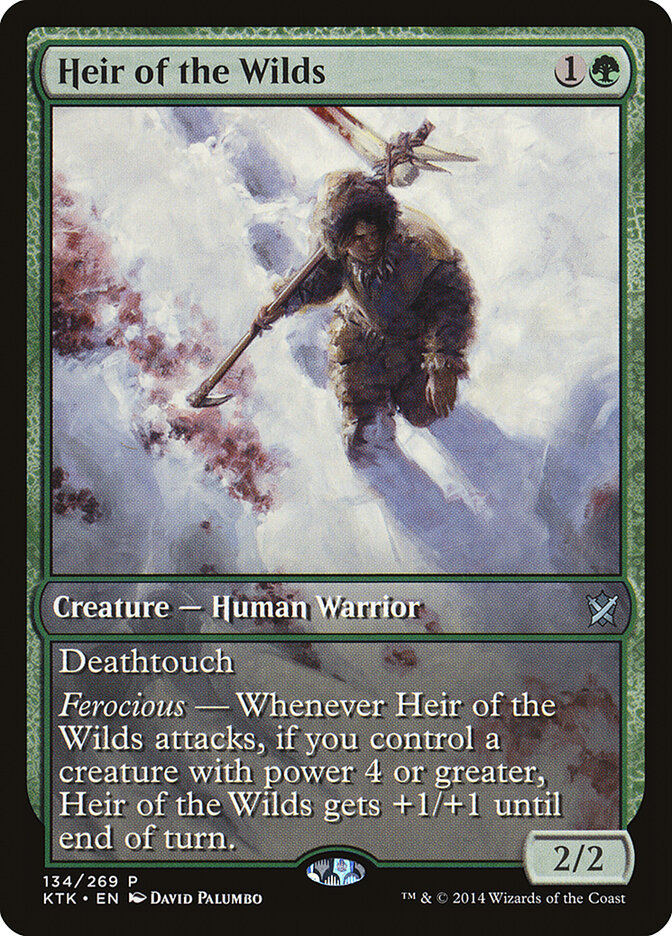 Heir of the Wilds (134) - Khans of Tarkir Promos (PKTK)