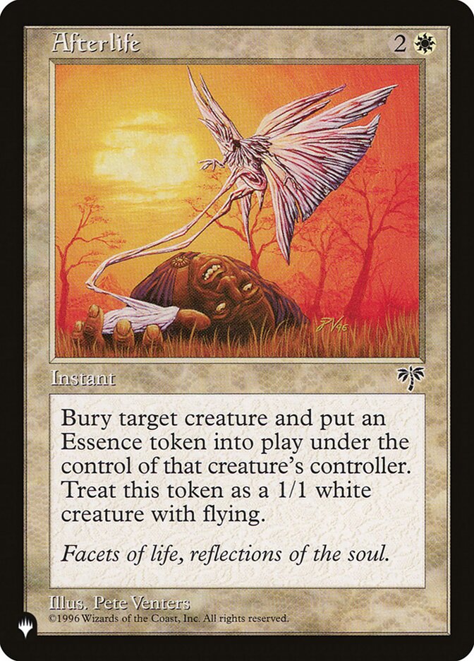 Afterlife (MIR-1) - The List (PLST)