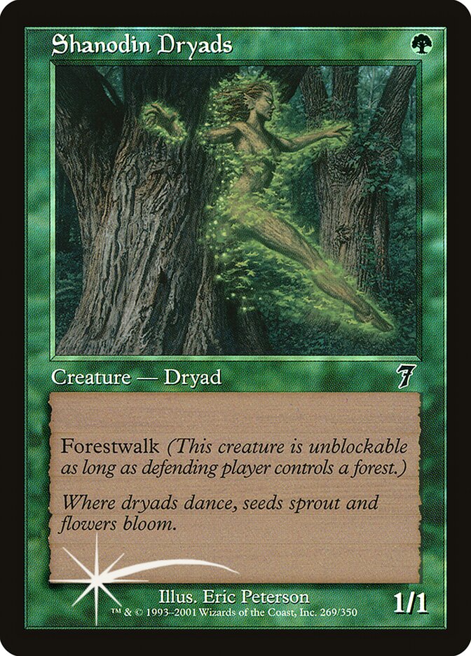Shanodin Dryads (269) - Seventh Edition (7ED)