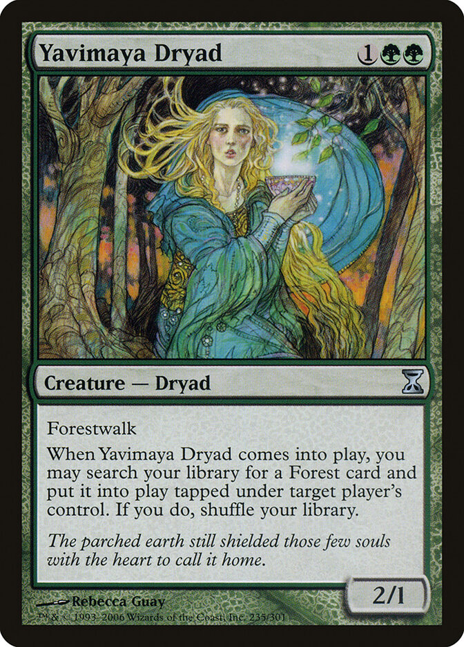 Yavimaya Dryad (235) - Time Spiral (TSP)