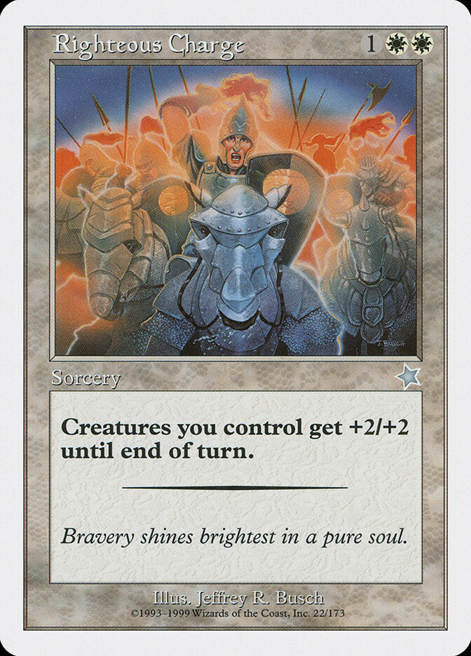 Righteous Charge (22) - Starter 1999 (S99)