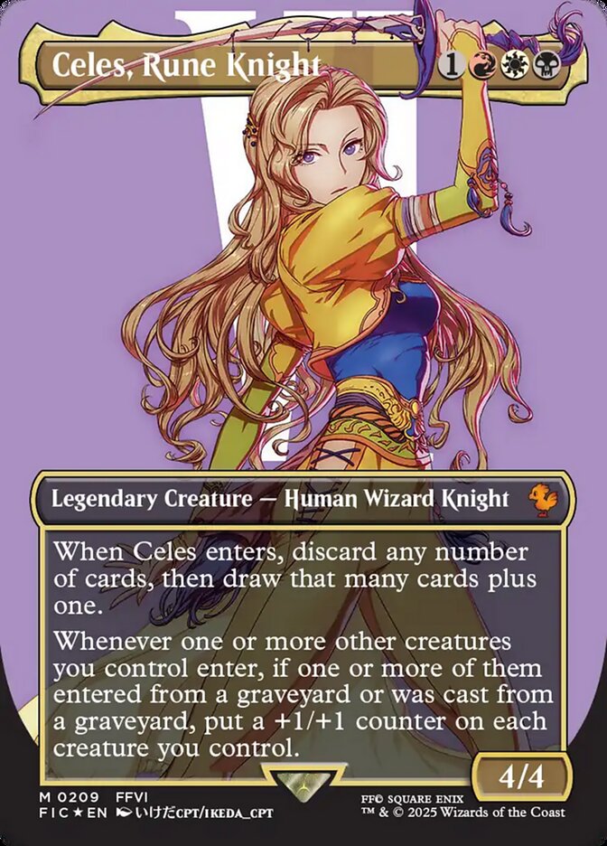 Celes, Rune Knight (209) - Final Fantasy Commander (FIC)