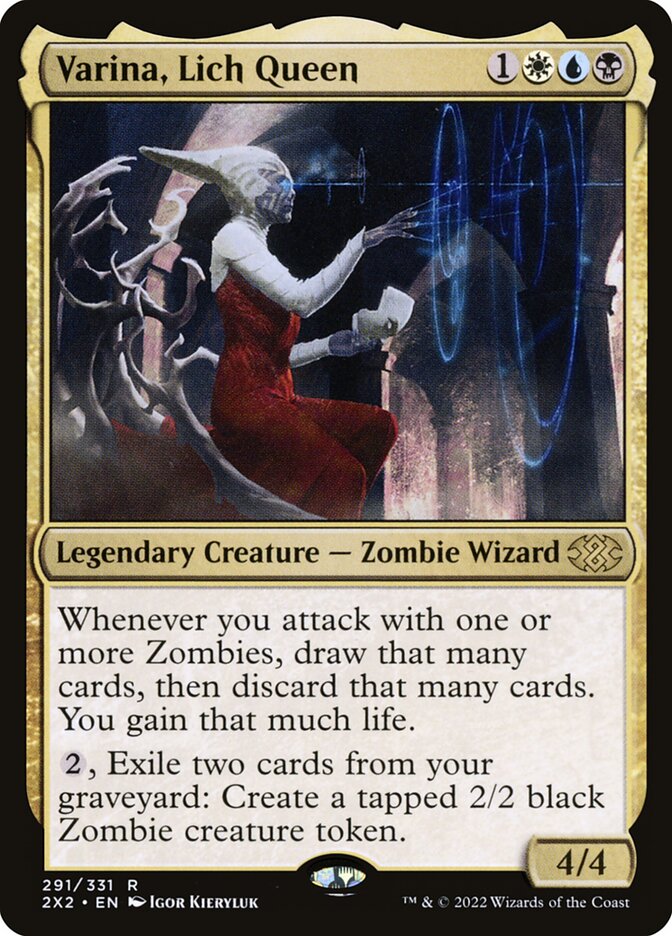Varina, Lich Queen (291) - Double Masters 2022 (2X2)