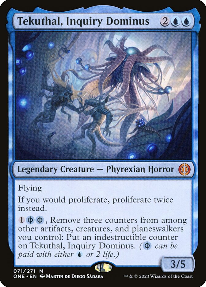 Tekuthal, Inquiry Dominus (71) - Phyrexia: All Will Be One (ONE)