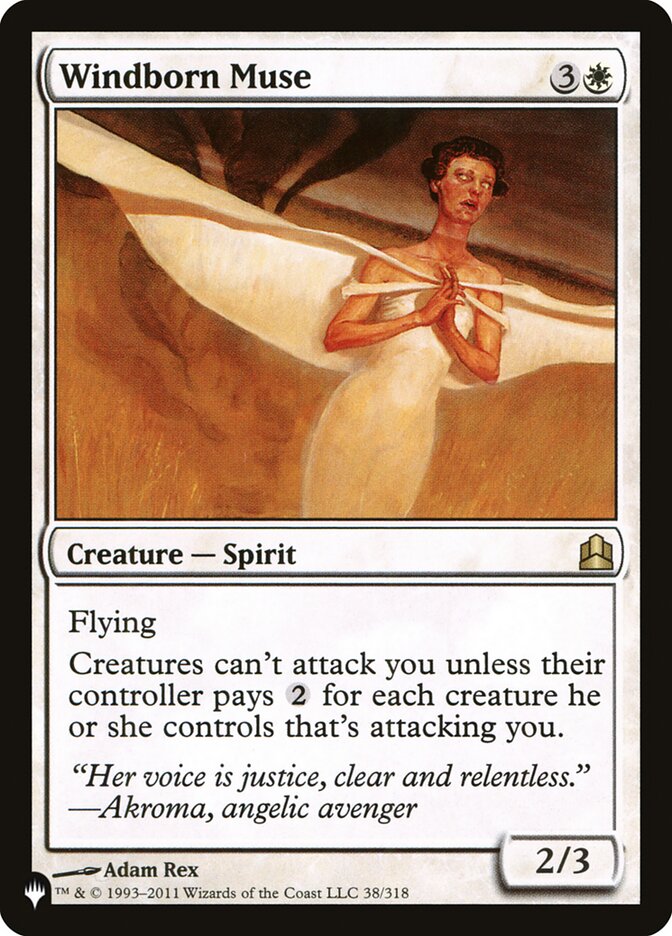 Windborn Muse (CMD-38) - The List (PLST)