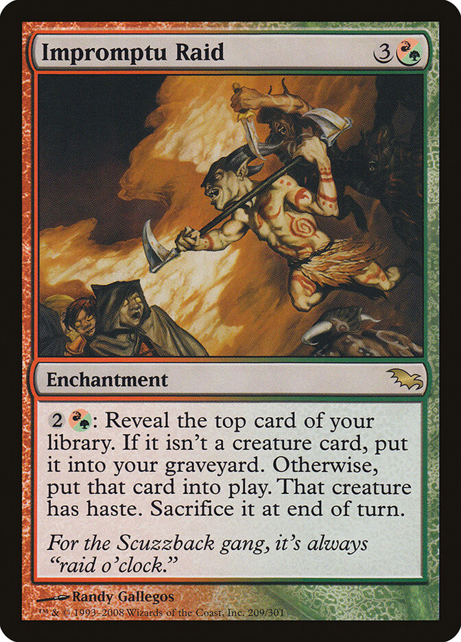 Impromptu Raid (209) - Shadowmoor (SHM)