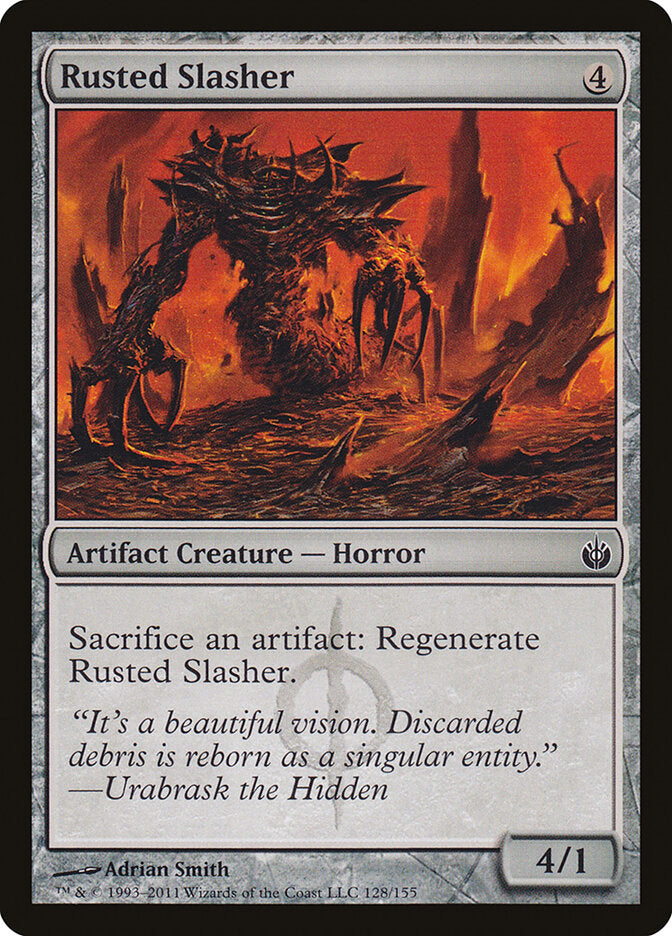Rusted Slasher (128) - Mirrodin Besieged (MBS)