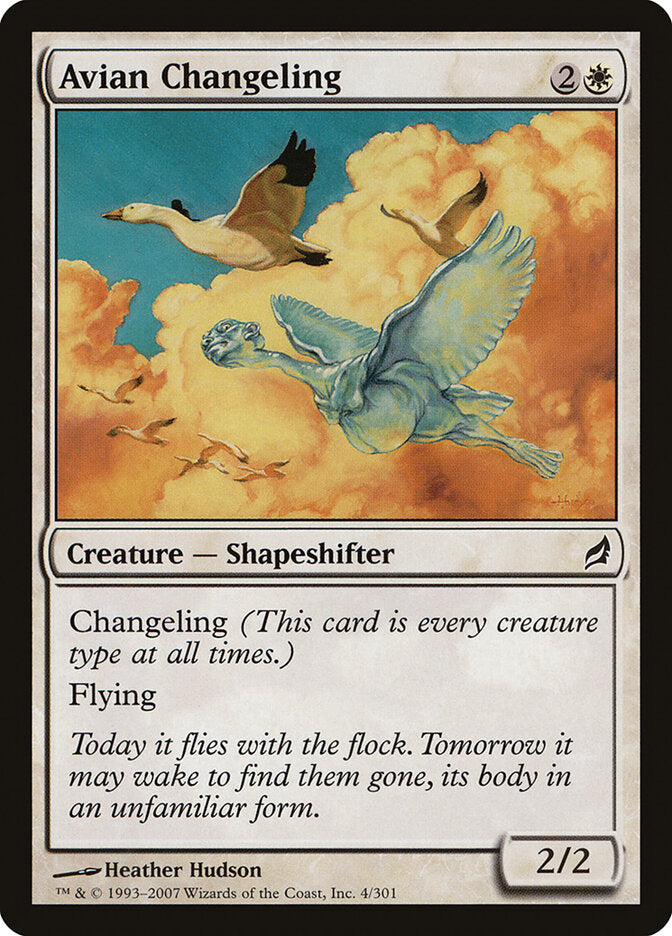 Avian Changeling (4) - Lorwyn (LRW)