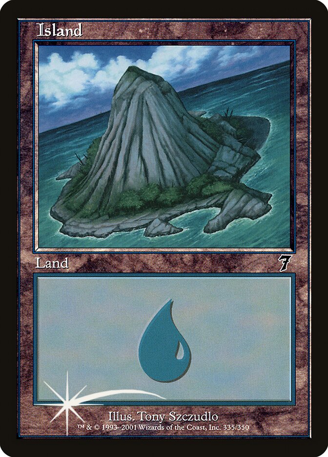 Island (335) - Seventh Edition (7ED)