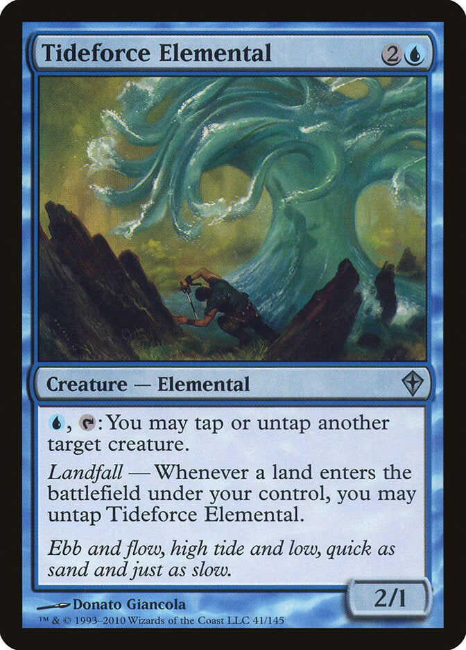 Tideforce Elemental (41) - Worldwake (WWK)