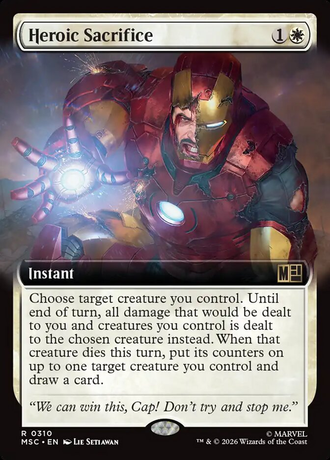 Heroic Sacrifice (310) - Marvel Super Heroes Commander (MSC)