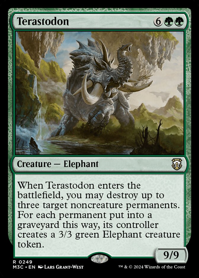Terastodon (249) - Modern Horizons 3 Commander (M3C)